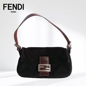 Fendi baguette black bag